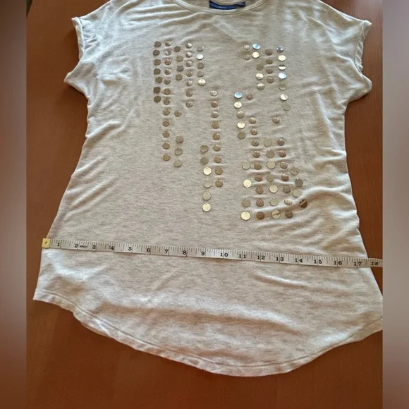 Apt. 9 Sequins and Glitter Size Small Top - Picture 7 of 9